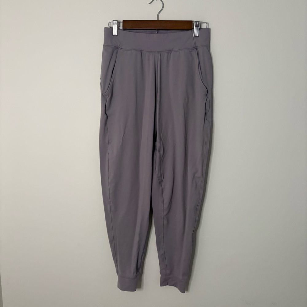 Under Armour Purple Small Athletic Pants Loose Fit Sporty silky fall casual
